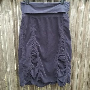NWOT Navy Corduroy XCVI Skirt